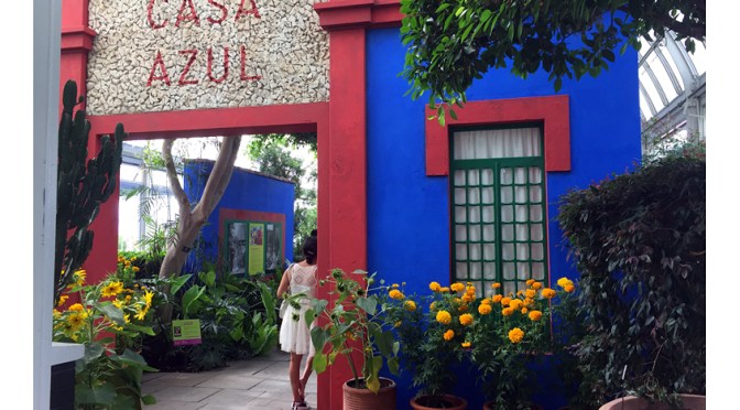 Walking With Frida Kahlo at the NY Botanical Garden…in 2015 II
